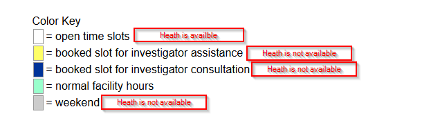 Heath time explanation